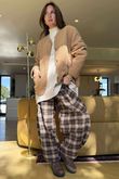 Highland Sherpa Jacket Camel /13 =
